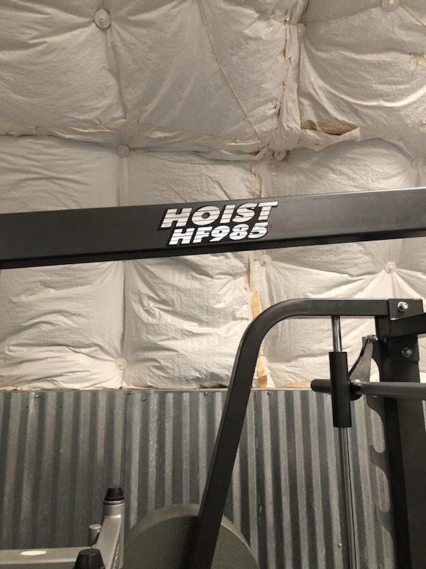 Hoist HF985 full gym! Bench,smith machine, 450lbs of Olympic weights