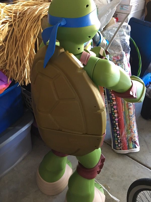 life size ninja turtle stuffed animal