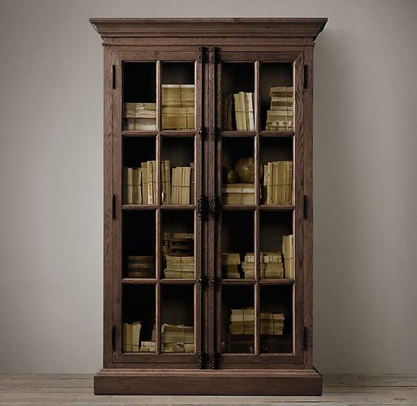 Restoration Hardware French Casement Bookcases for Sale in Chicago, IL