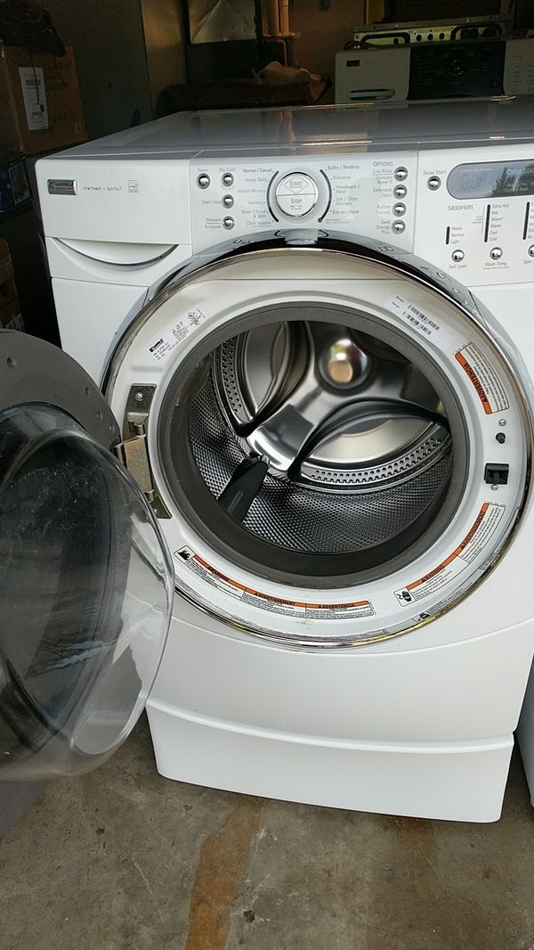 Kenmore Elite Washer/Dryer set with laundry plus+ work surface for Sale