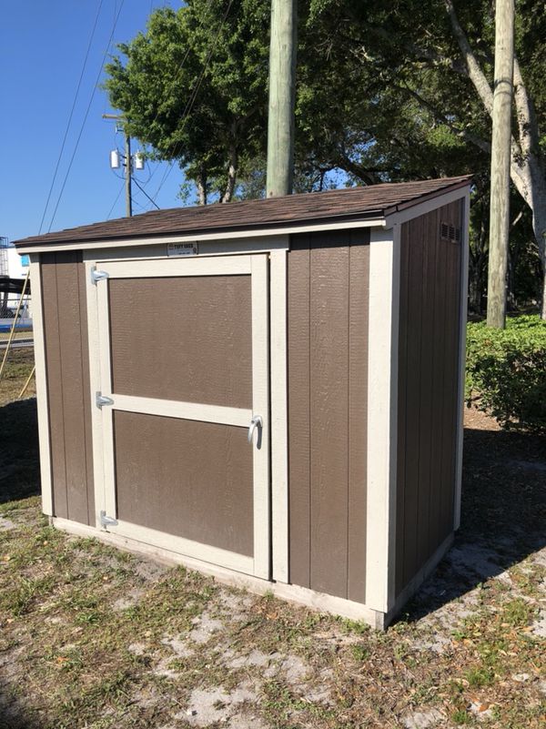 tuff shed 4x8 garden hutch for sale in tampa, fl - offerup
