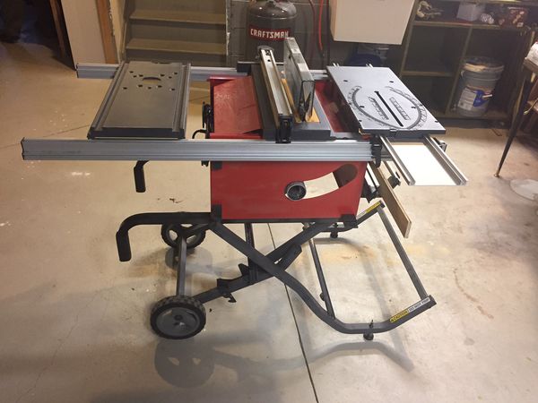 Craftsman Model No 315.218290 Table Saw for Sale in Strongsville, OH