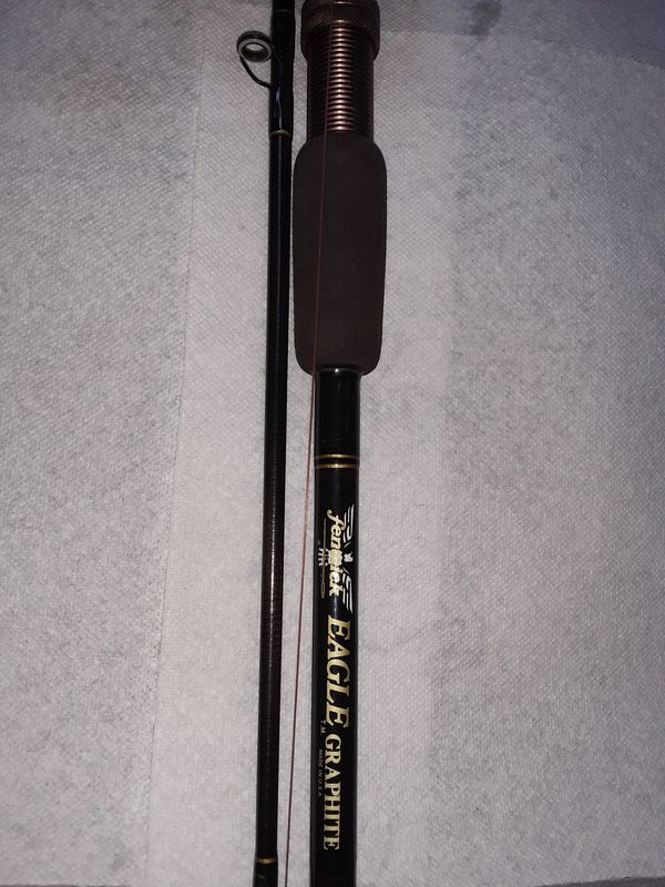 salmon trolling rod and reel