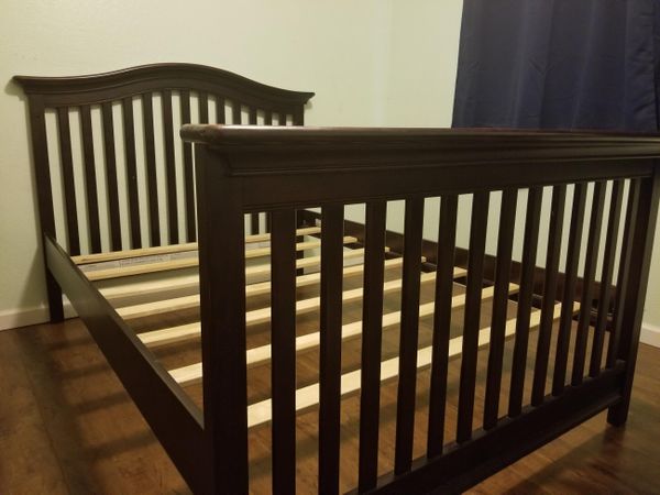 Babi Italia Pinehurst Lifestyle Crib Full Bed Frame Espresso For