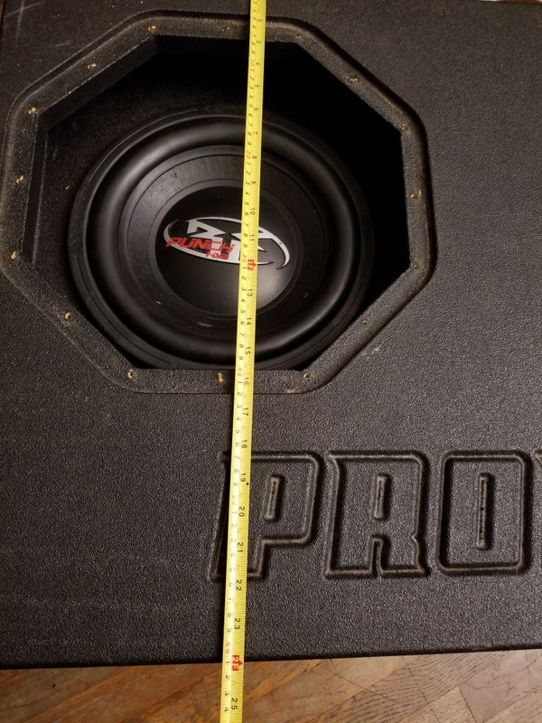 Probox subwoofer box for dual 12inch subs. for Sale in West Los Angeles