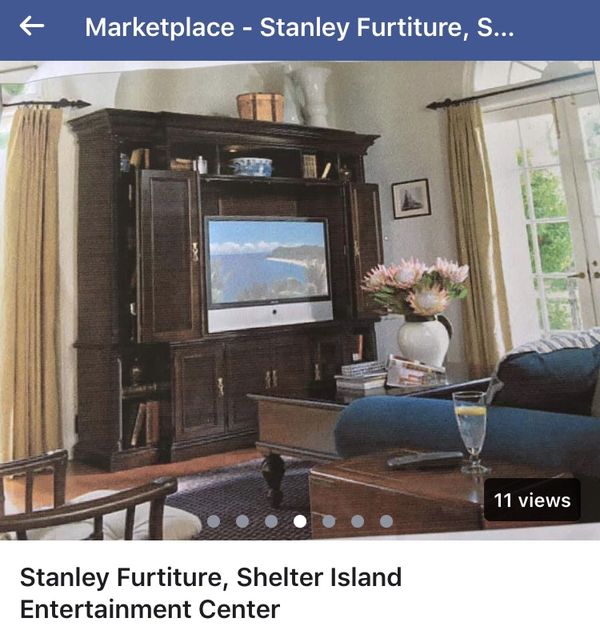 Stanley Shelter Island Entertainment Center For In