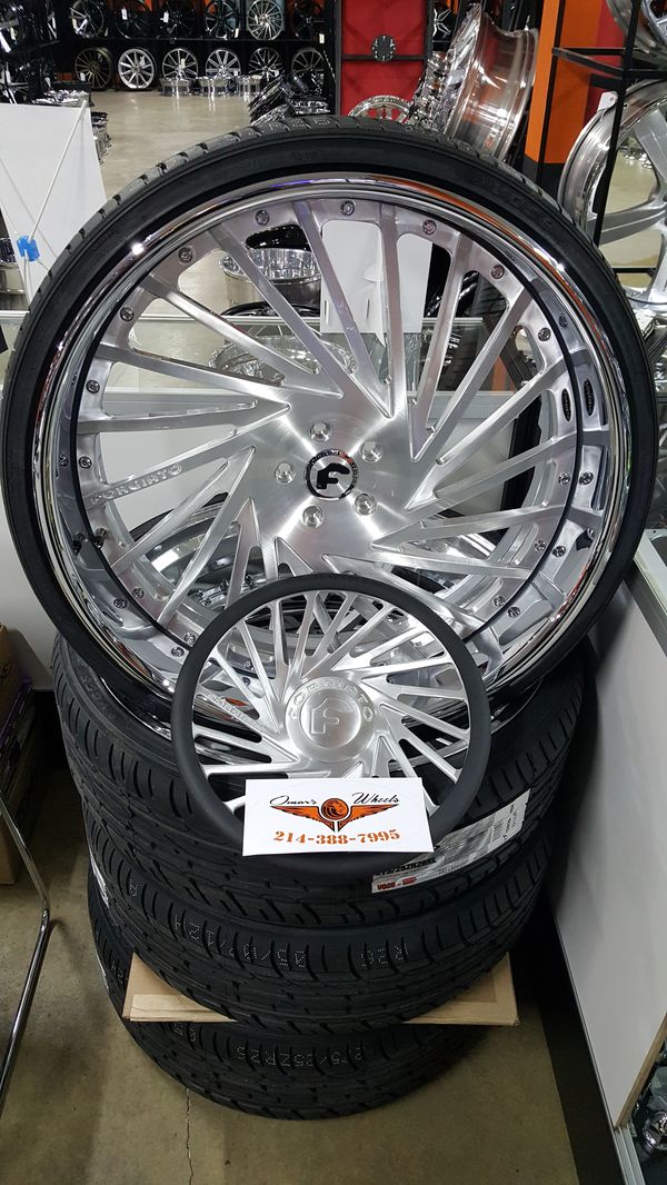 26 inch forgiato wire wheels