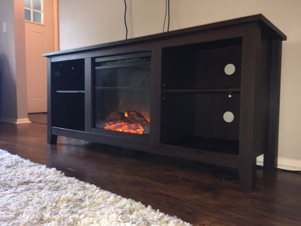 Tv Stand + Electric Fireplace Combo. for Sale in Mentor, OH OfferUp