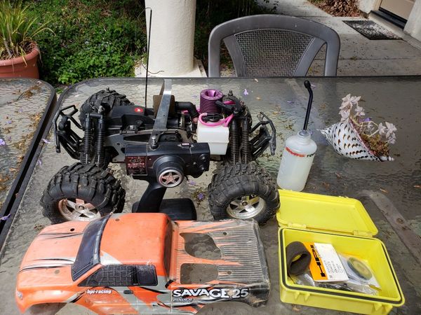 savage rc truck nitro