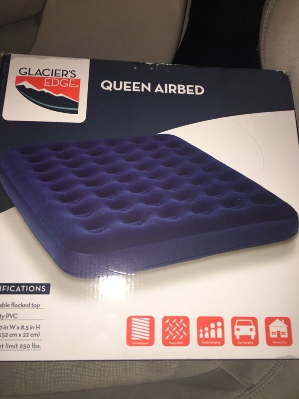Glaciers edge queen air mattress for Sale in Tulalip, WA OfferUp