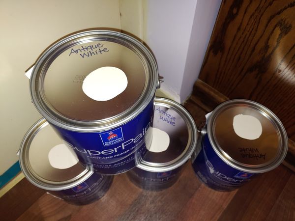 NEW 4 Gallons Sherwin Williams Super Paint Semi Gloss Interior Latex ...