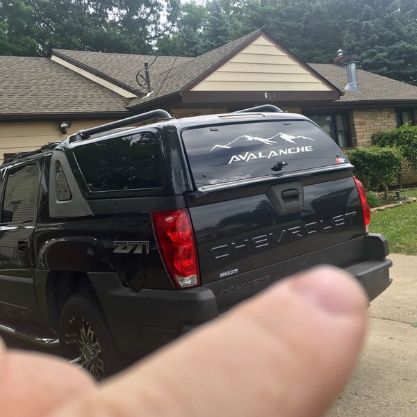 Chevy Avalanche snugtop for Sale in Hamilton Township, NJ OfferUp