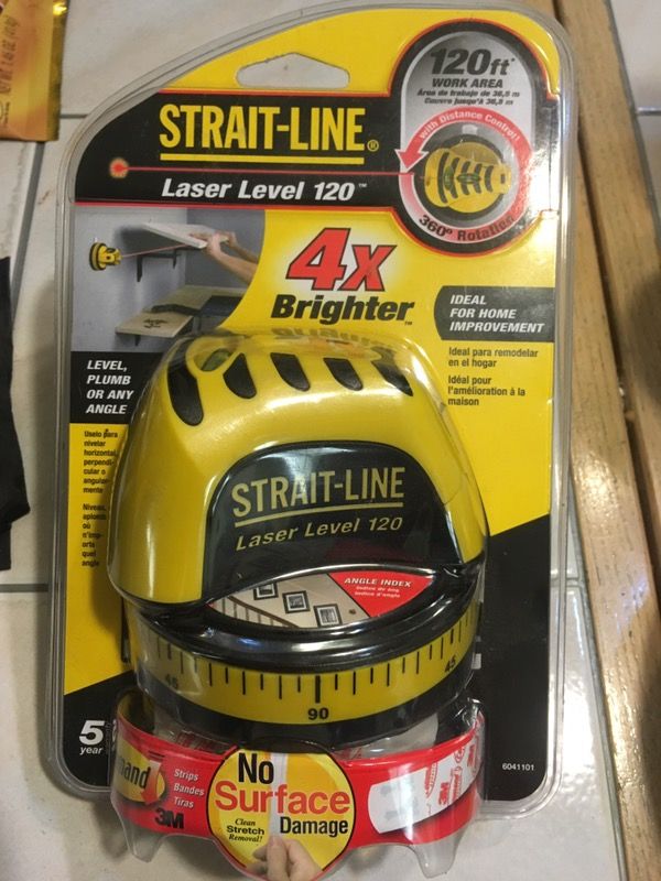 Straitline laser level 120 for Sale in Sacramento, CA OfferUp