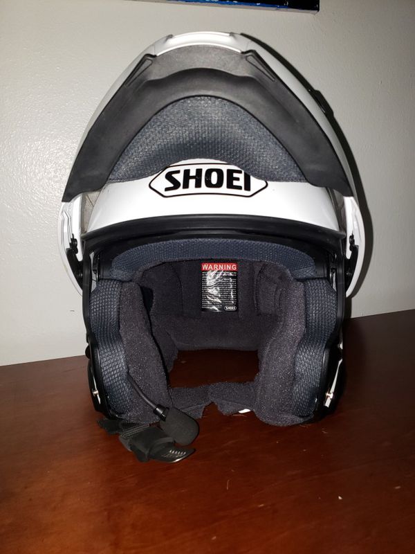 Shoei modular bluetooth installed helmet - Large for Sale in Houston