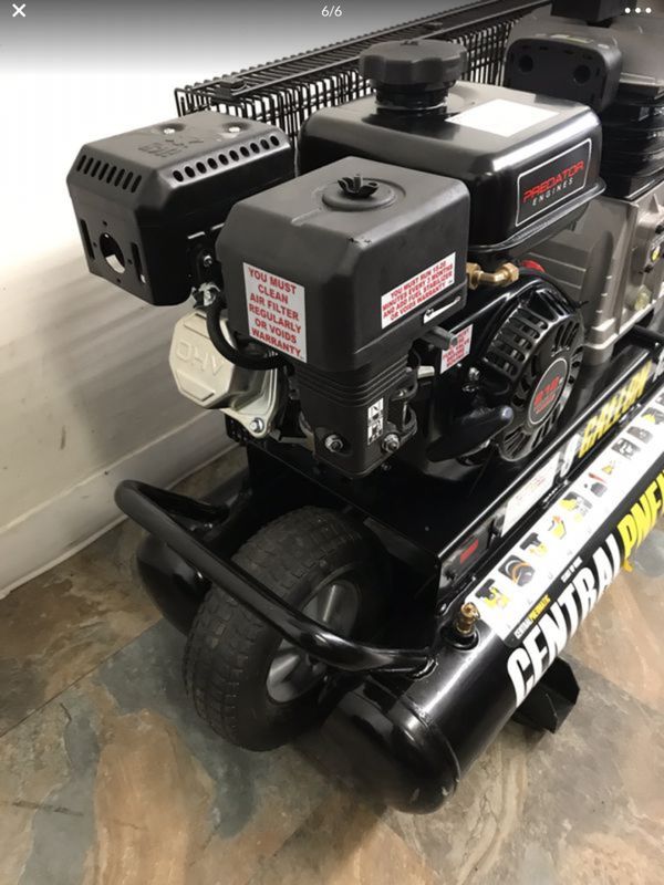 Air Compressor 135PSI CENTRAL PNEUMATIC® 9 Gal. 212cc 135 PSI