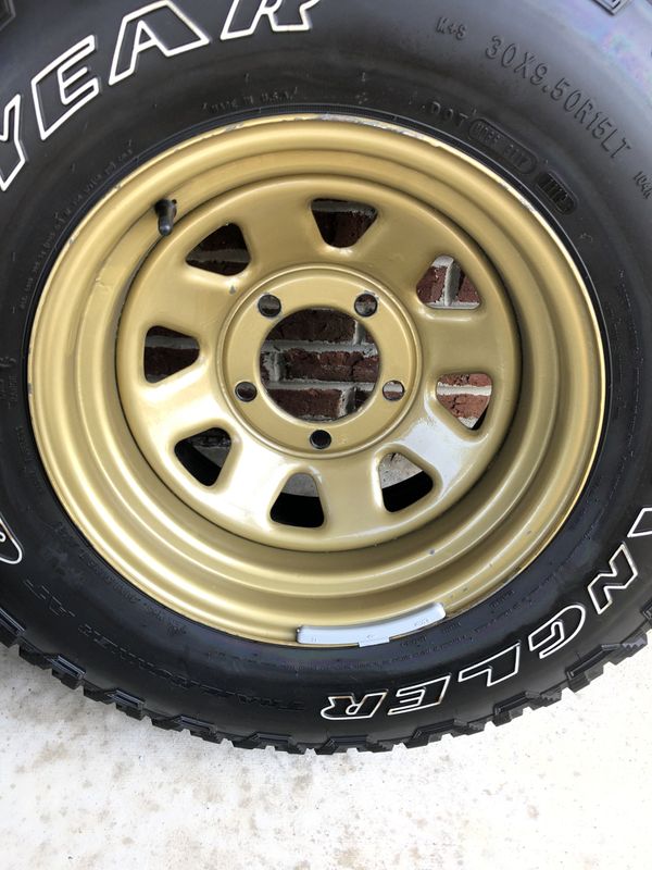 Genuine Jeep CJ Wagon Wheels & Tires, 15x8 for Sale in Vernon Hills, IL OfferUp