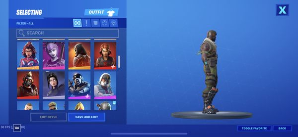 Aerial assault trooper account stacked with a lot of skins and pickaxe ...