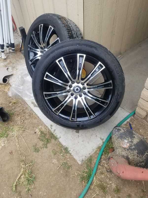 17 universal rims w tires for Sale in Compton, CA OfferUp
