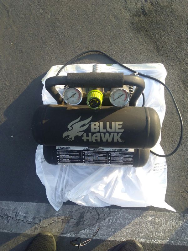 Blue Hawk Electric Air Compressor Portable Compressor 2Gallon 125