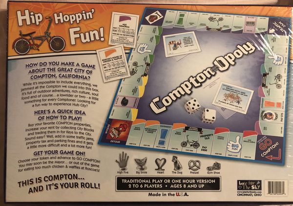 Compton Opoly limited edition board game for Sale in Gardena, CA - OfferUp