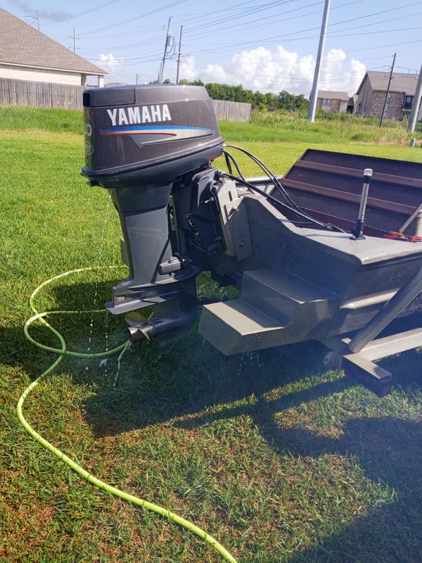 Yamaha g3 17ft center console aluminum boat for Sale in Port Arthur, TX