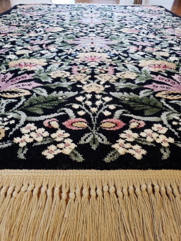 Vintage Karastan "The Garden Of Eden Collection" Wool Area Rug for Sale