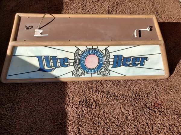 miller lite pool table felt