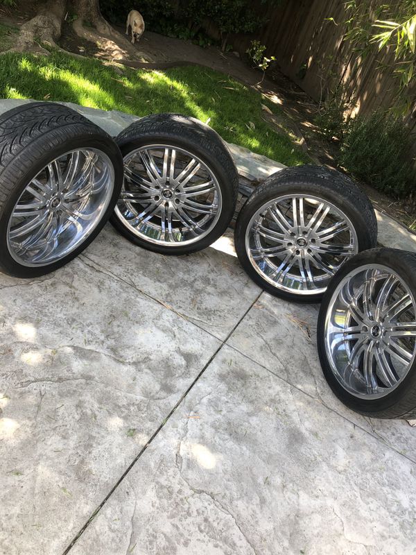 USED 24 INCH RIMS AND TIRES for Sale in Los Angeles, CA OfferUp