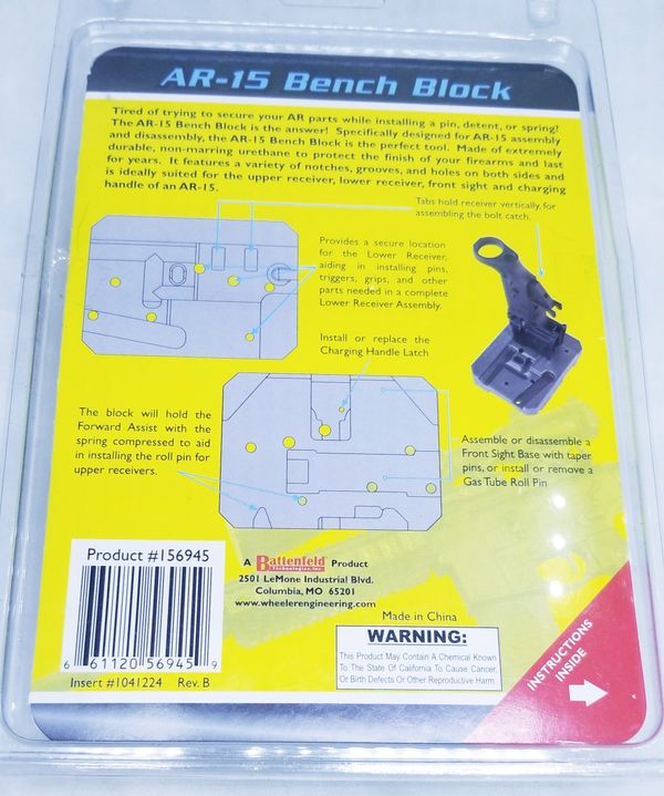Ar 15 Bench Block For Sale In City Of Industry Ca Offerup