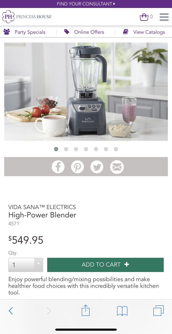 Princess House Blender for Sale in Tacoma, WA - OfferUp