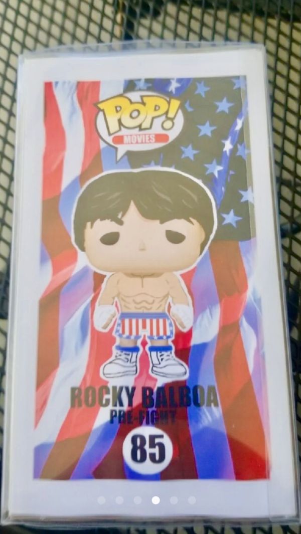 rocky balboa pop figure