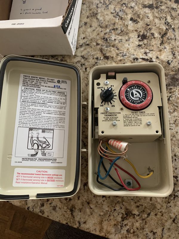Intermatic Pool Pump Timer with Freeze Protection for Sale in Dallas