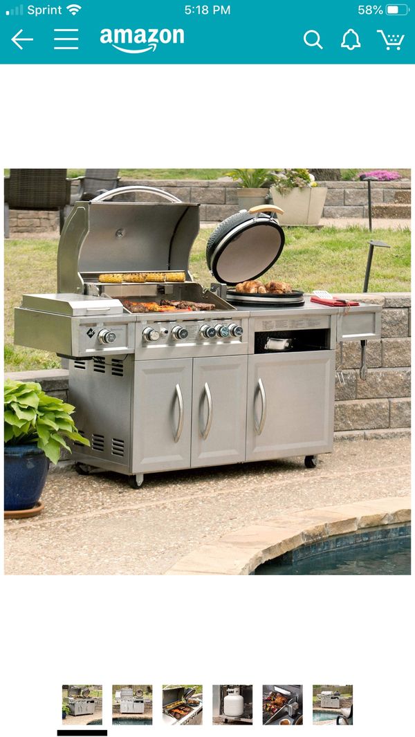 used kamado grill