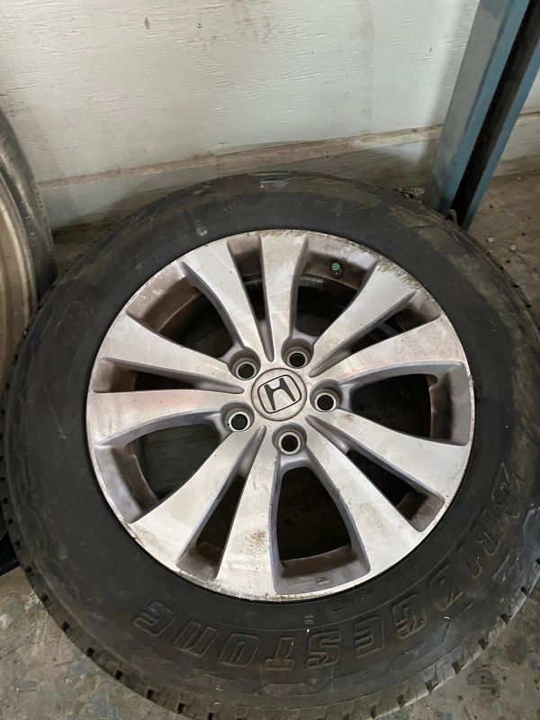 1 wheel rim spare tire honda odyssey 2014 transmission parts parting