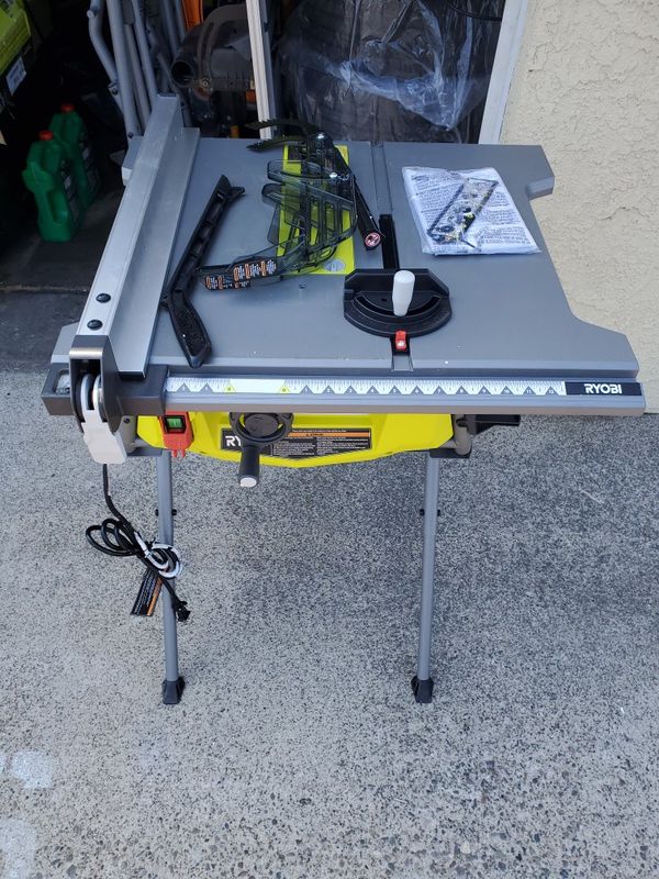 RYOBI 15 Amp 10 in. Table Saw with Folding Stand for Sale in ...