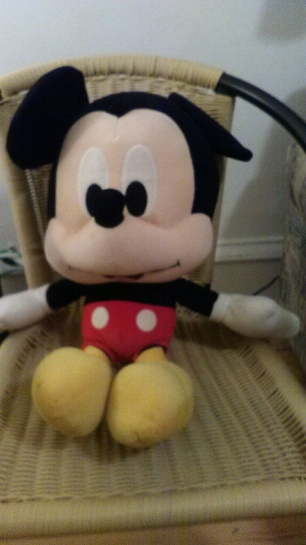 mickey mouse stuffed animal large