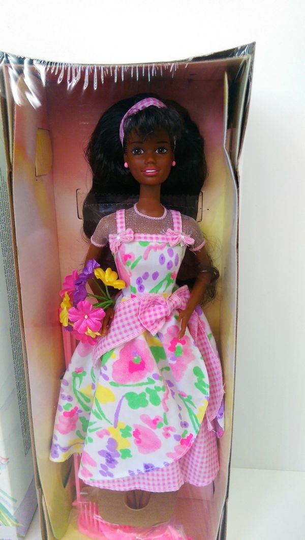 barbie style spring doll