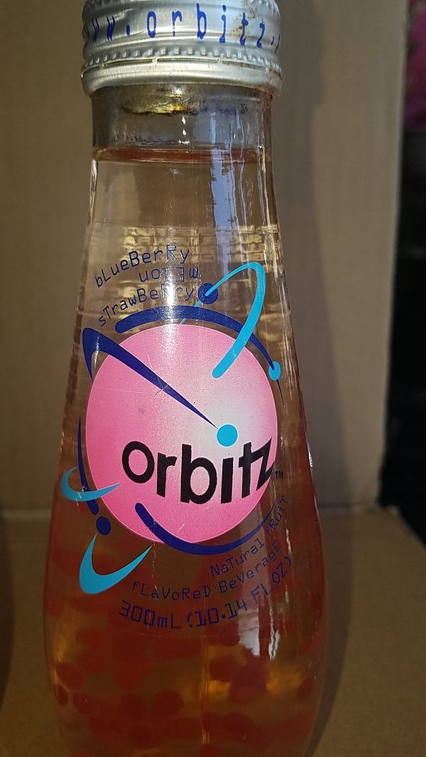 Orbitz collection fruit beverage unopened sealed complete set for Sale