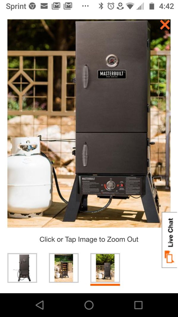 NEW Masterbuilt Pro Dual Fuel Smoker model 20050412 for Sale in