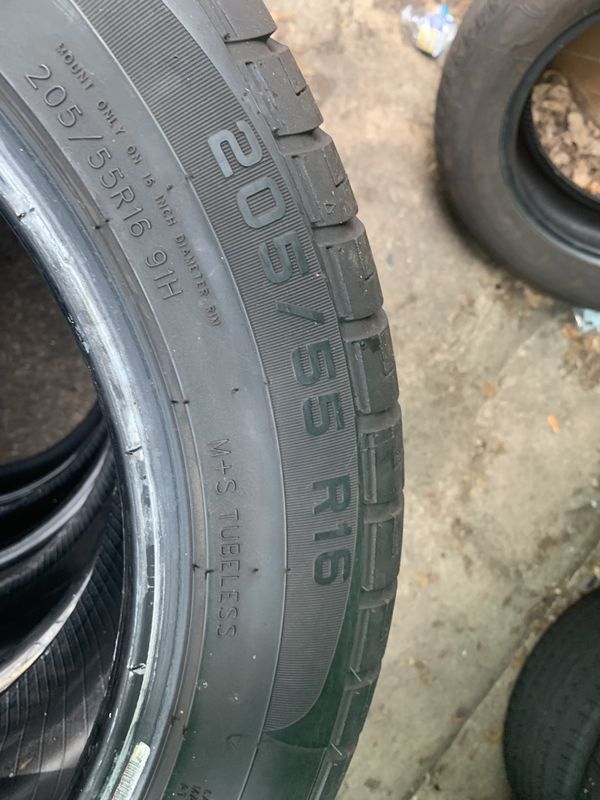 Used tires 205/55r16 for Sale in Sharon Hill, PA - OfferUp