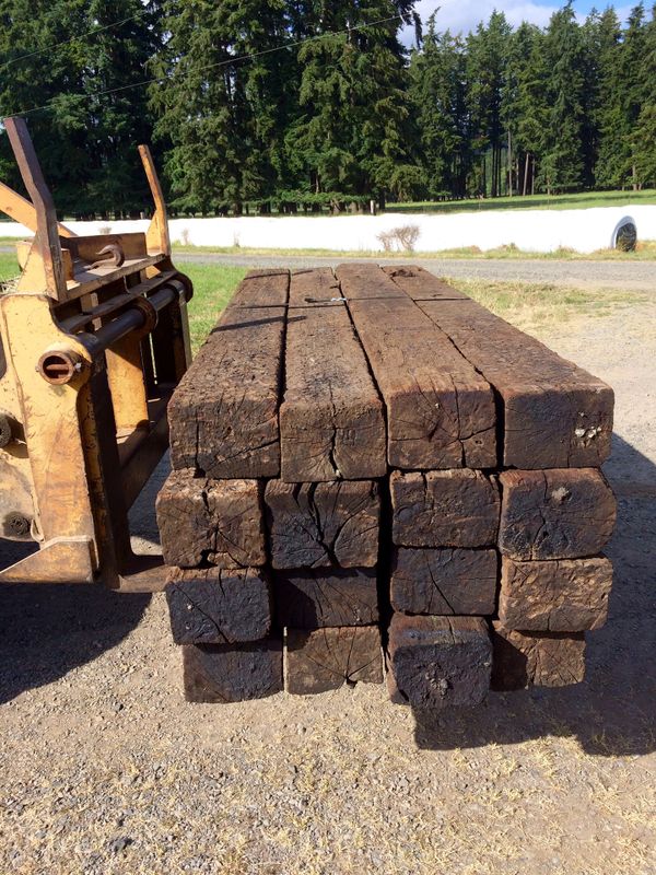 Railroad Ties Grade 2 Bundles of 16 for Sale in Tenino, WA OfferUp