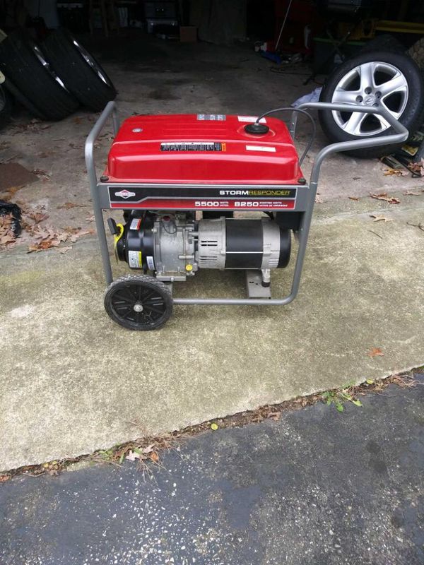 Storm Responder 5500 Watts Generator for Sale in Millville, NJ - OfferUp