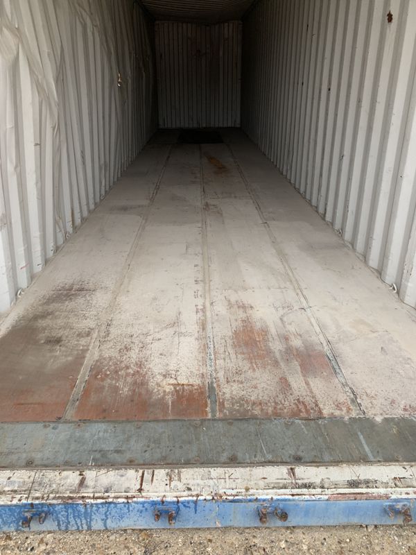 40 foot high cube shipping container DAMAGED for Sale in