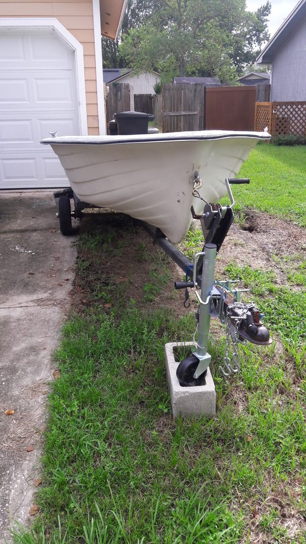 14' fiberglass jon boat for Sale in New Smyrna Beach, FL OfferUp