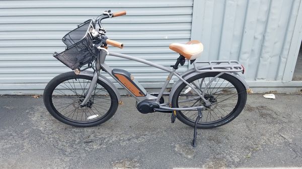 raleigh beach cruiser electric bike