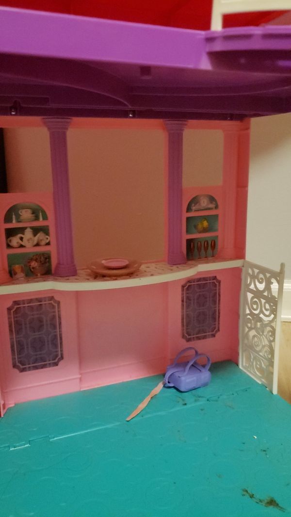 luxury barbie house