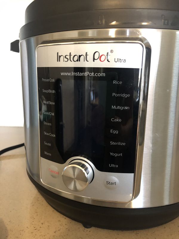 Insta Pot Ultra 8 QT used once for Sale in Phoenix, AZ OfferUp