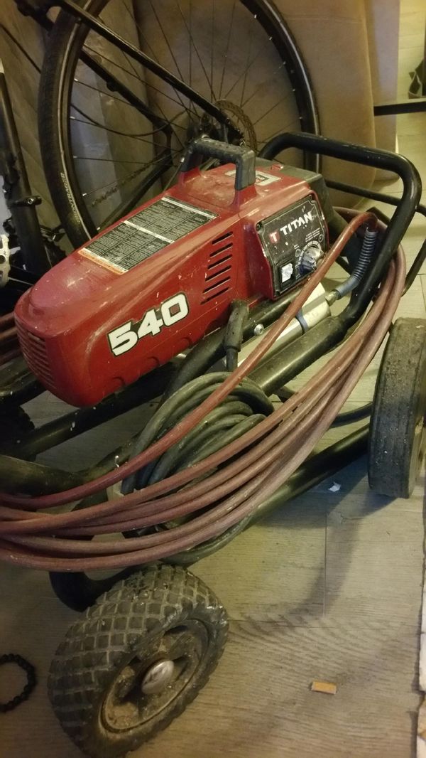 Titan 540 paint sprayer for Sale in Long Beach, CA OfferUp