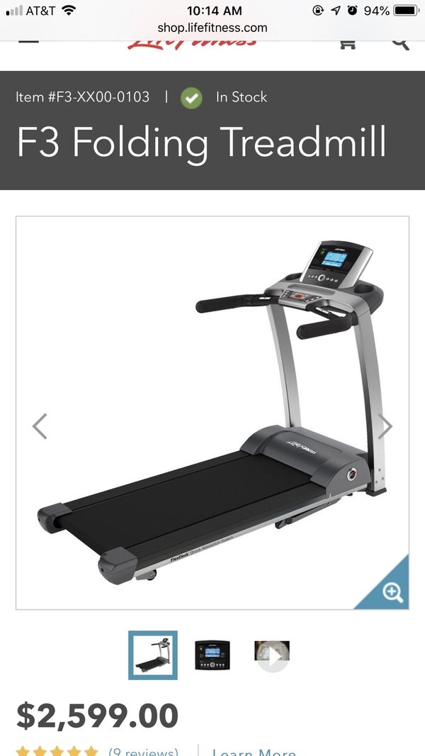 Life Fitness F3 Treadmill for Sale in Houston, TX OfferUp