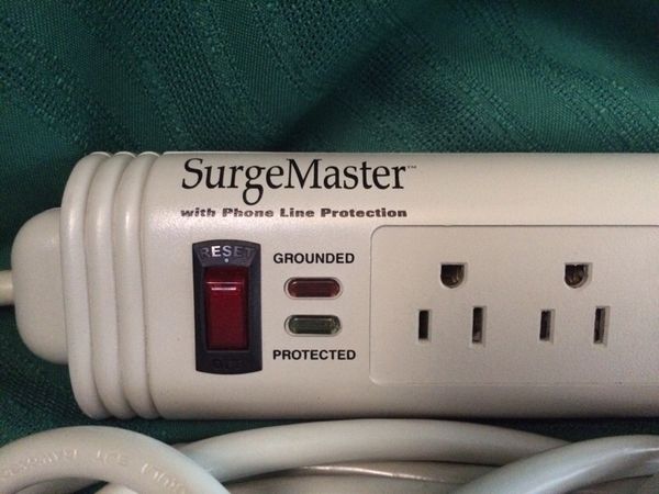 12 Ft. Cord Surge Protector - Belkin SurgeMaster with Phone Line